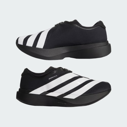 Sizing adidas Adizero EVO SL Zip Zapatillas Running Negro/Blanco/Níquel Metálico HP5061