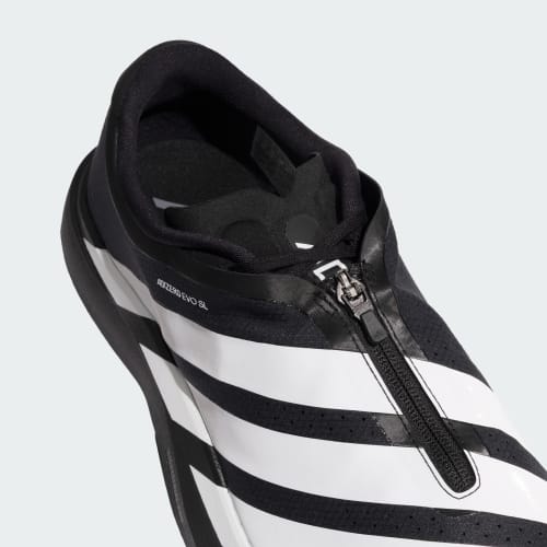 Cheap adidas Adizero EVO SL Zip Zapatillas Running Negro/Blanco/Níquel Metálico HP5061