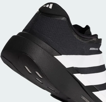 adidas Adizero EVO SL Zip Zapatillas Running Negro/Blanco/Níquel Metálico HP5061 1