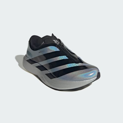 Shop adidas Adizero EVO SL Zip Zilver Metallic/Core Zwart/Halo Zilver KH7787