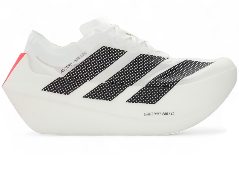 adidas Adizero Evo X White Black Lucid Red KH7677