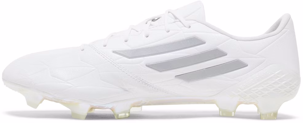 adidas Adizero F50 4 Leather FG 'White Silver Metallic' GX3911 Lookbook adidas Adizero F50 4 Leather FG 'White Silver Metallic' GX3911