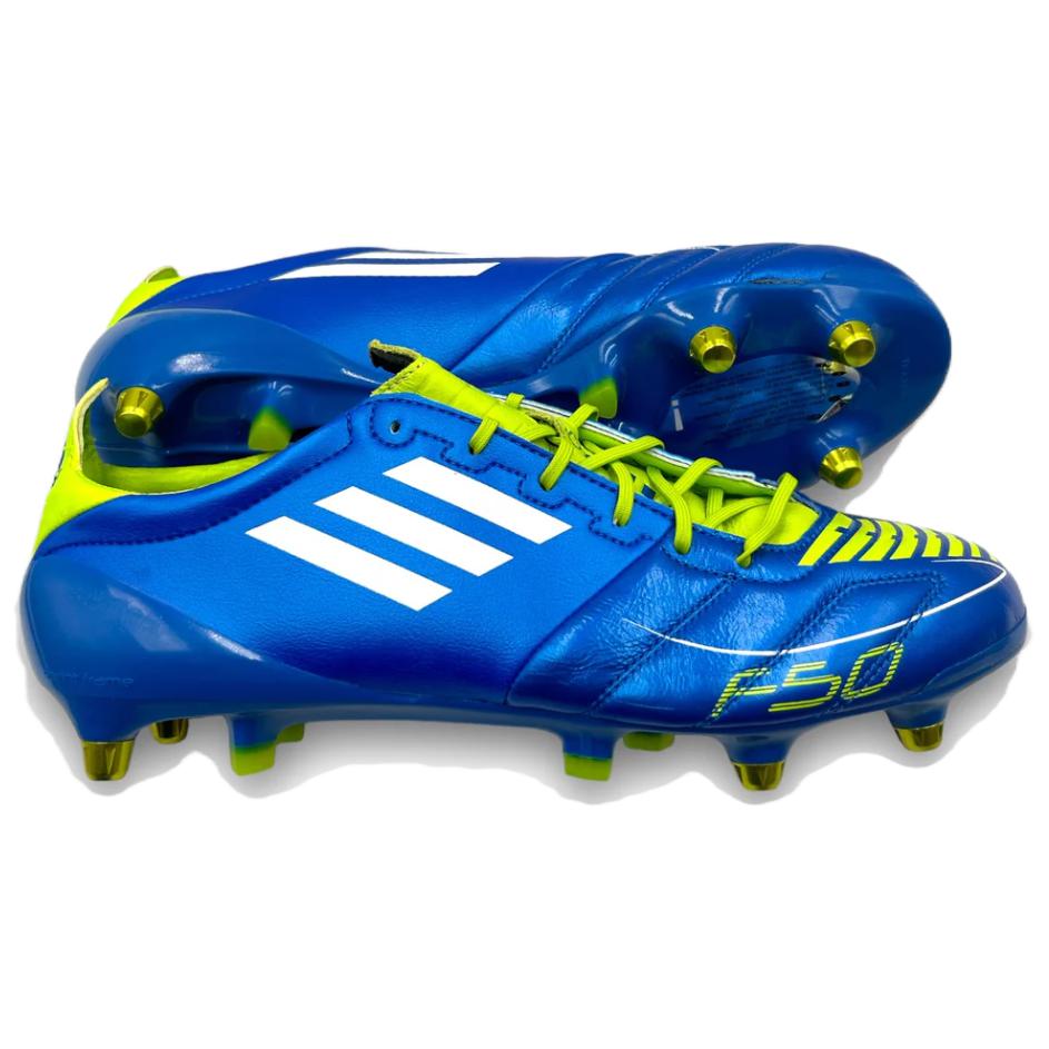 Lookbook adidas Adizero F50 TRX FG 'Anodized Blue Slime' G51582