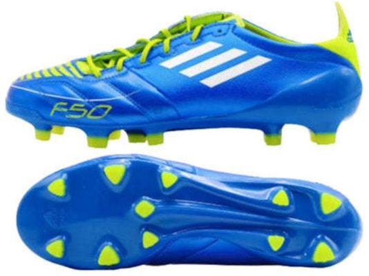 adidas Adizero F50 TRX FG 'Anodized Biru Slime' G51582 Shop adidas Adizero F50 TRX FG 'Anodized Biru Slime' G51582