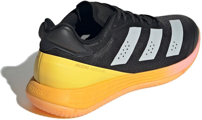 阿迪達斯 Adizero Fastcourt 舒適經典 防滑透氣 低幫 訓練鞋 男款 黑白黃 Shop 阿迪達斯 Adizero Fastcourt 舒適經典 防滑透氣 低幫 訓練鞋 男款 黑白黃
