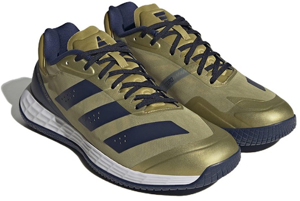 adidas Adizero Fastcourt 'Gold Navy White' HP4309 Lookbook adidas Adizero Fastcourt 'Gold Navy White' HP4309