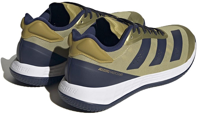adidas Adizero Fastcourt 'Gold Navy White' HP4309 Shop adidas Adizero Fastcourt 'Gold Navy White' HP4309