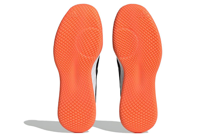 Details for adidas Adizero Fastcourt ''Schwarz Weiß Orange'' HP3357