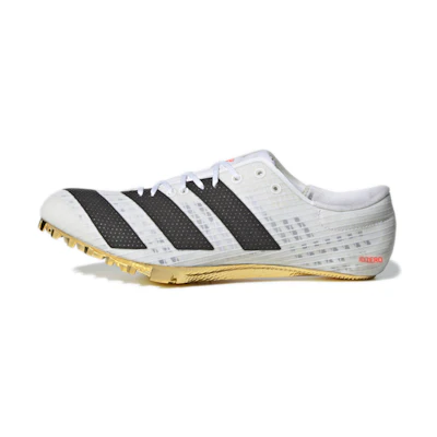 adidas Adizero Finesse Spikes 'White Gold Solar Red'