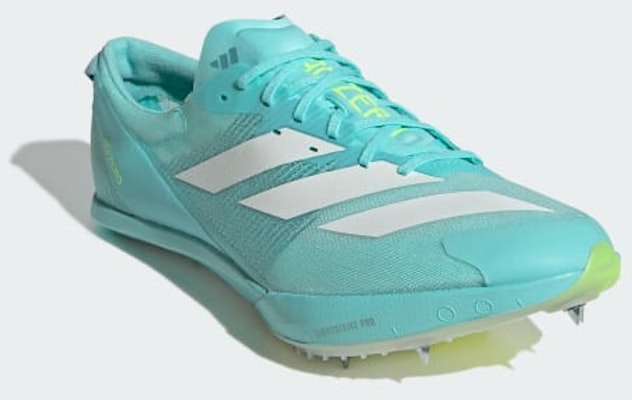 Adidas Adizero Finesse Aqua Flash/Metalizado/Limón Lúcido JH5226 Shop Adidas Adizero Finesse Aqua Flash/Metalizado/Limón Lúcido JH5226