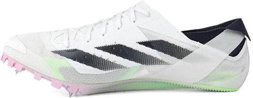 adidas Adizero Finesse Spikes 'White Green Spark' IE5487 adidas Adizero Finesse Spikes 'White Green Spark' IE5487