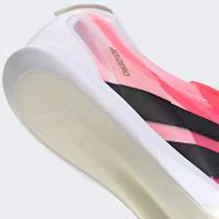 Sizing adidas Adizero Finesse 短跑釘鞋 太陽紅/黑色/金屬金 KJ7102