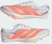 Sizing Adidas Adizero Finesse Sepatu Lari Putih/Oranye Terang/Merah Terang JQ5932