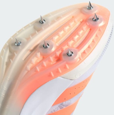 Adidas Adizero Finesse Sepatu Lari Putih/Oranye Terang/Merah Terang JQ5932 1