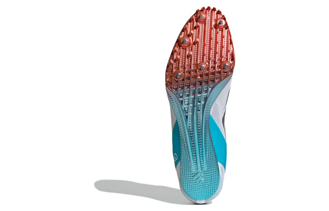 Details for adidas Adizero Finesse Kasut Trek & Padang 'Putih Hitam Biru Merah Jambu' IE2770