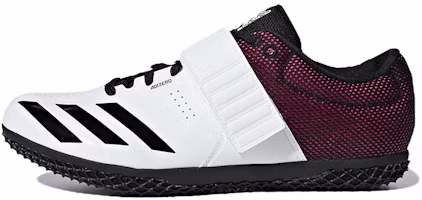 adidas Adizero High Jump 'White Shock Red' B37490 adidas Adizero High Jump 'White Shock Red' B37490