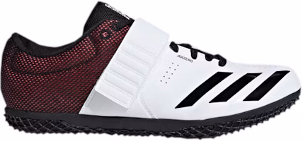 adidas Adizero High Jump 'White Shock Red' B37490 adidas Adizero High Jump 'White Shock Red' B37490