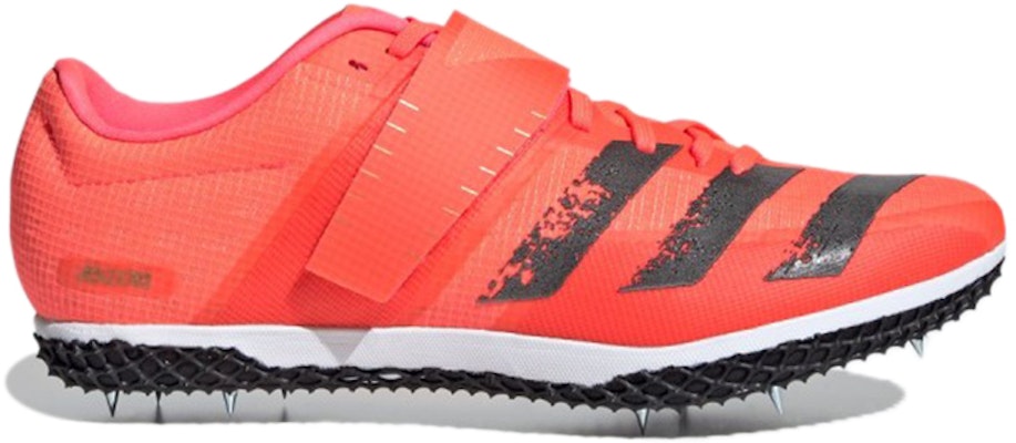 adidas Adizero High Jump Spikes 'Coral Black' EG6169 Order adidas Adizero High Jump Spikes 'Coral Black' EG6169