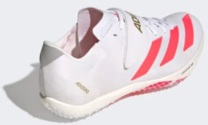 adidas Adizero HJ 高跳田徑鞋 白色/黑色/金屬金 KJ9544 Purchase adidas Adizero HJ 高跳田徑鞋 白色/黑色/金屬金 KJ9544