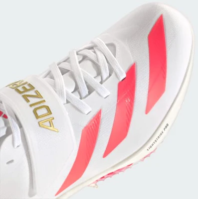 adidas Adizero HJ 高跳田徑鞋 白色/黑色/金屬金 KJ9544 Cheap adidas Adizero HJ 高跳田徑鞋 白色/黑色/金屬金 KJ9544