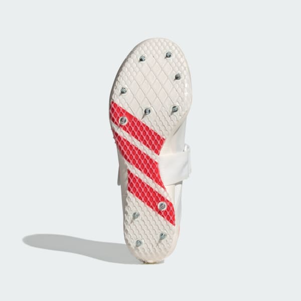 Lookbook 阿迪达斯Adizero HJ跳高钉鞋 云白/亮橙/亮红 JQ0811