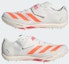 Sizing 阿迪达斯Adizero HJ跳高钉鞋 云白/亮橙/亮红 JQ0811