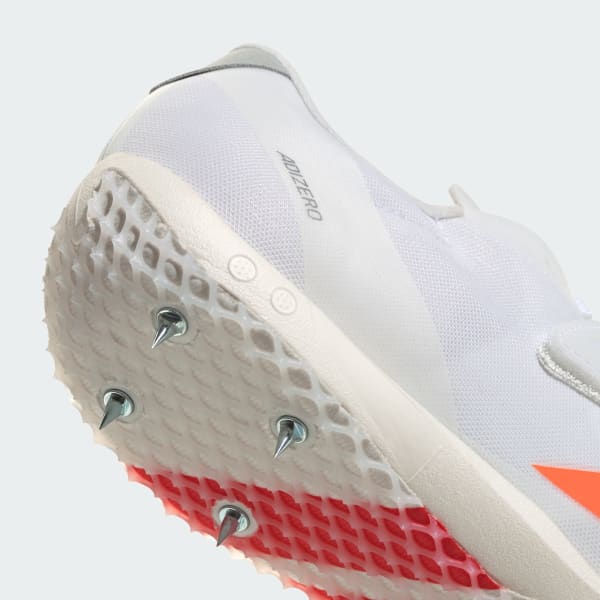Cheap 阿迪达斯Adizero HJ跳高钉鞋 云白/亮橙/亮红 JQ0811