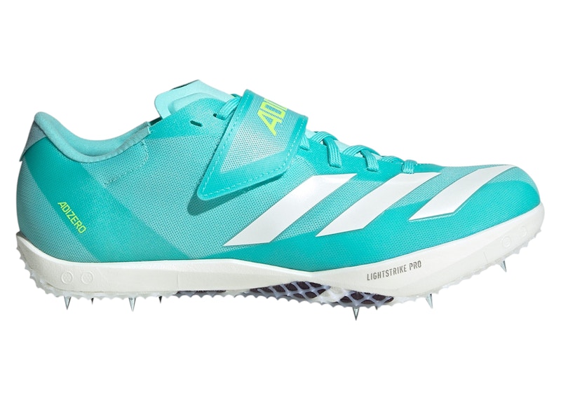 adidas Adizero HJ Track And Field 'Flash Aqua Zero Metalic Lucid Lemon' JH5230