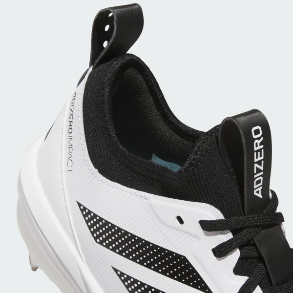 Cheap Adidas Adizero Impact 2.0 TPU Botas - Zapatos Fútbol Blanco/Negro/Core Black JH6738