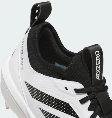 Adidas Adizero Impact 2.0 TPU Botas - Zapatos Fútbol Blanco/Negro/Core Black JH6738 Cheap Adidas Adizero Impact 2.0 TPU Botas - Zapatos Fútbol Blanco/Negro/Core Black JH6738