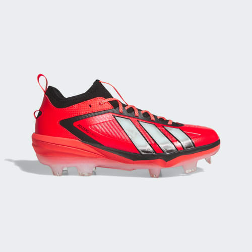adidas Adizero Impact 3.0 BSB Basketball Shoes Lucid Red/Silver Metallic/Core Black KI0802