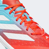 Cheap Adidas Adizero Impact Sepatu Turf - Cyan/Putih/Merah Cerah JR7829