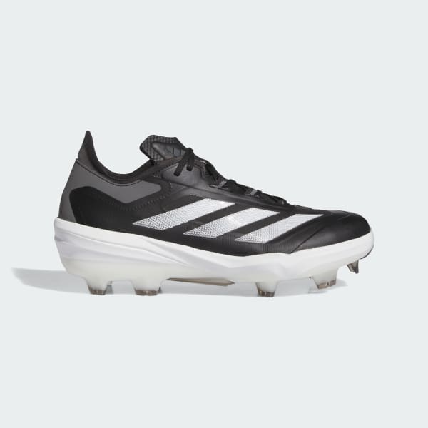 adidas Adizero Impact TPU Baseball Cleats | Lightweight Performance Baseball Spikes Core Black/Cloud White/Team Grey Four IH3467
