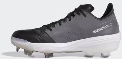 Details for adidas Adizero Impact TPU Baseball Cleats Sepatu Baseball Core Black/White/Grey IH3467