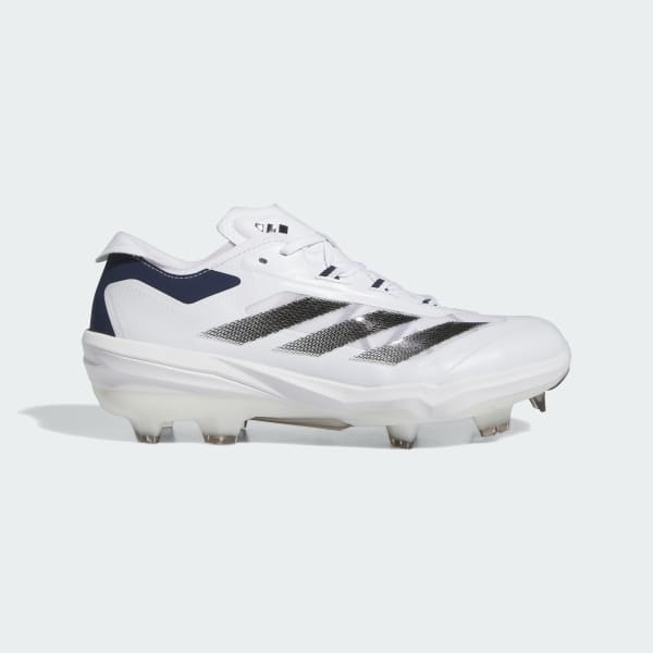 adidas Adizero Impact TPU Baseball Cleats Cloud White/Core Black/Team Navy Blue 2 IH3461