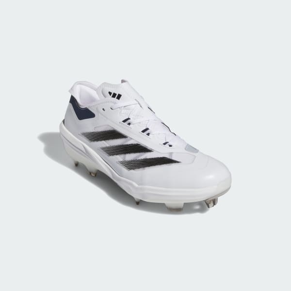 Shop adidas Adizero Impact TPU Baseball Cleats Cloud White/Core Black/Team Navy Blue 2 IH3461