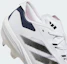 Sizing adidas Adizero Impact TPU Baseball Cleats Cloud White/Core Black/Team Navy Blue 2 IH3461