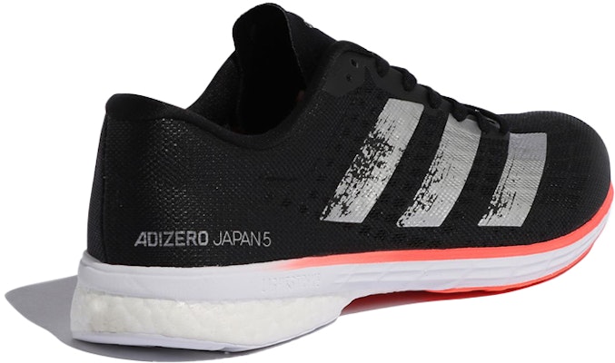 adidas Adizero Japan 5 寬楦 低幫 跑步鞋 男款 黑橙 Shop adidas Adizero Japan 5 寬楦 低幫 跑步鞋 男款 黑橙