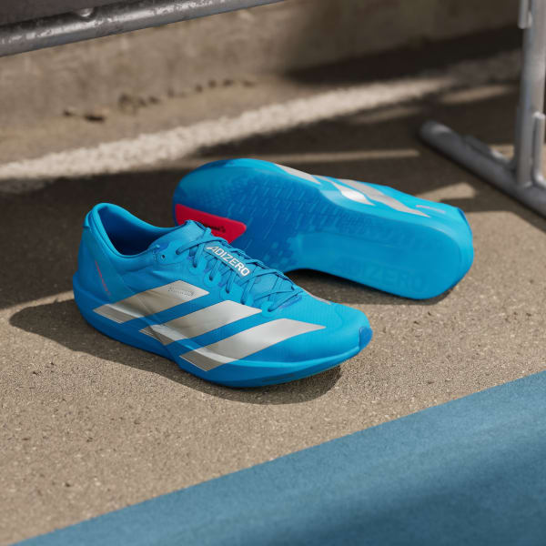 Cheap Adidas Adizero Japan 9 跑鞋 銀色金屬/銀色金屬/亮紅色 JQ1683