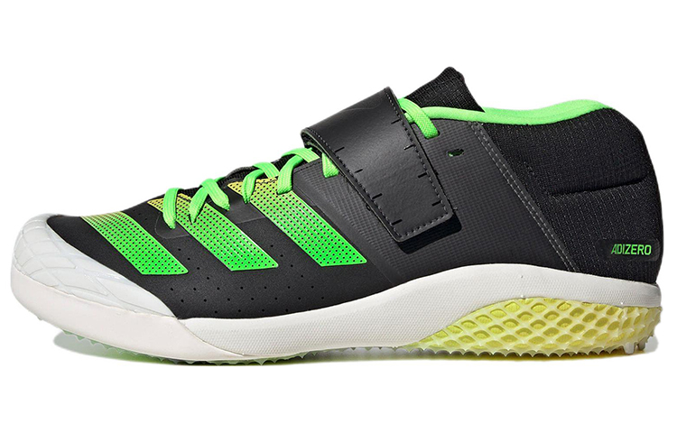 adidas Adizero Javelin 'Black Solar Green' GY8396