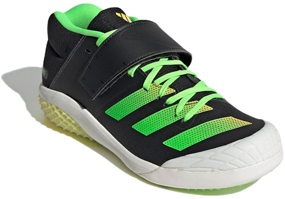 adidas Adizero Javelin 'Black Solar Green' GY8396 Lookbook adidas Adizero Javelin 'Black Solar Green' GY8396