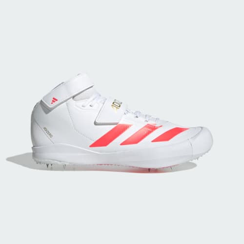adidas Adizero Javelin (Track & Field Throwing Shoes) Cloud White/Solar Turbo/Gold Metallic KJ9552
