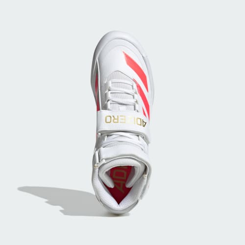 Order adidas Adizero Javelin 鉛球鞋 白/亮橘/金屬金 (田徑擲標鞋) KJ9552