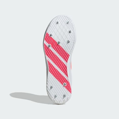 Lookbook adidas Adizero Javelin 鉛球鞋 白/亮橘/金屬金 (田徑擲標鞋) KJ9552