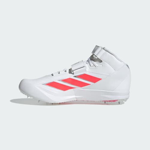 Details for adidas Adizero Javelin 鉛球鞋 白/亮橘/金屬金 (田徑擲標鞋) KJ9552