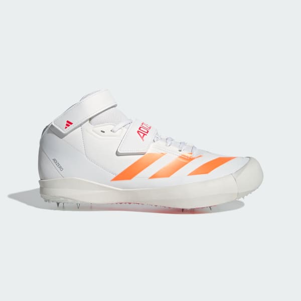 Adidas Adizero Javelin Running Shoes for Throwing Events Cloud White/Lucid Orange/Lucid Red JQ0805