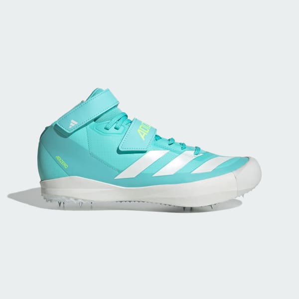 Adidas Adizero Javelin Track & Field Throwing Shoes Blue/Zero Metalic/Lucid Lemon JH5227