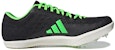 adidas Adizero Lompat Jauh 'Hitam Hijau Solar' GY8399