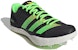 adidas Adizero Lompat Jauh 'Hitam Hijau Solar' GY8399