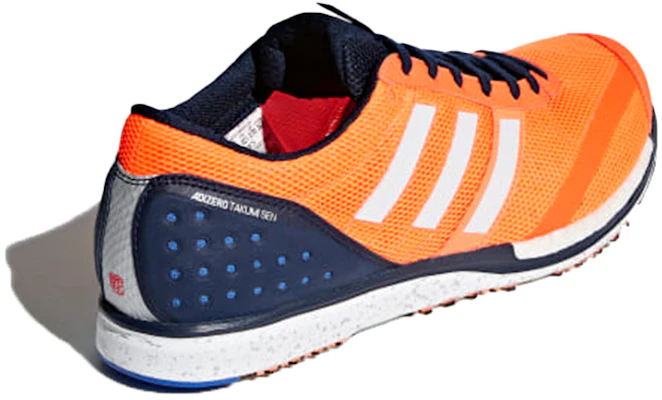 adidas Adizero Takumi Sen Boost 3 'Naranja Azul Blanco' CM8250 Shop adidas Adizero Takumi Sen Boost 3 'Naranja Azul Blanco' CM8250